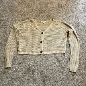 No Boundaries Tan Cardigan